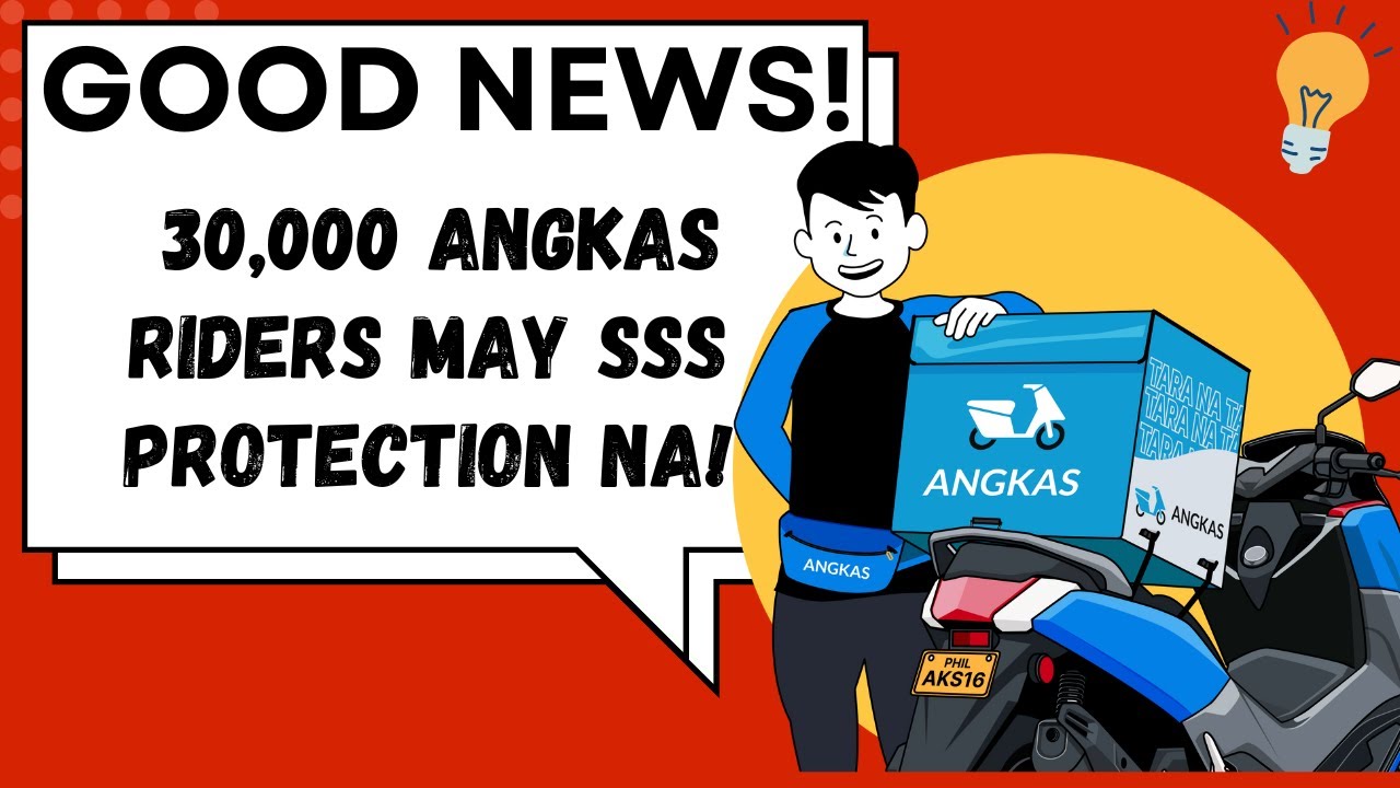 Good News! 30,000 Angkas Riders May SSS Protection Na! 