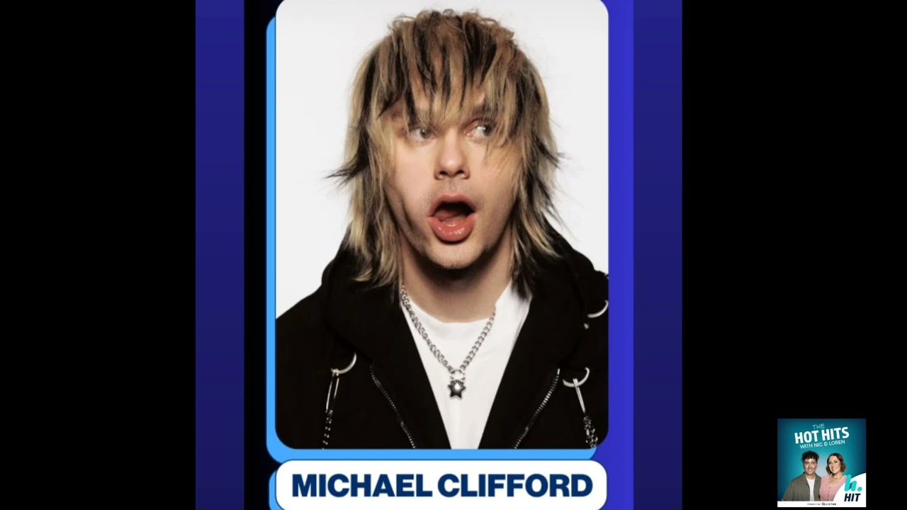 Michael Clifford Hot Hits Interview Cool Release - 14 April 2025