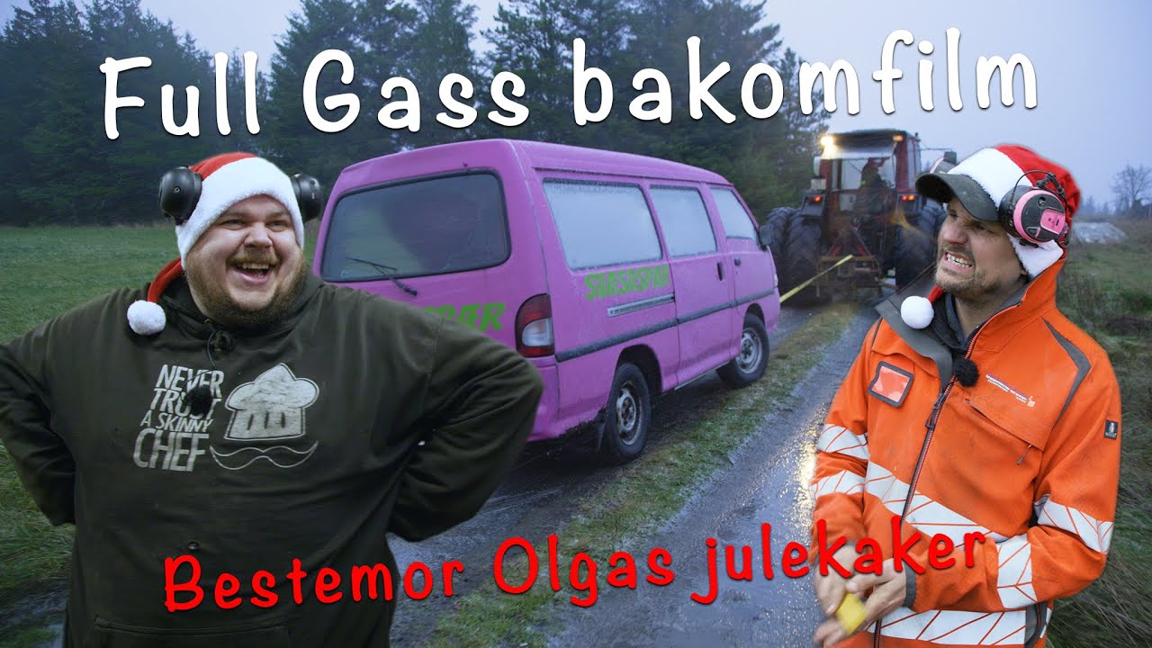 FULL GASS BAKOMFILM av bestemor Olgas julekaker!