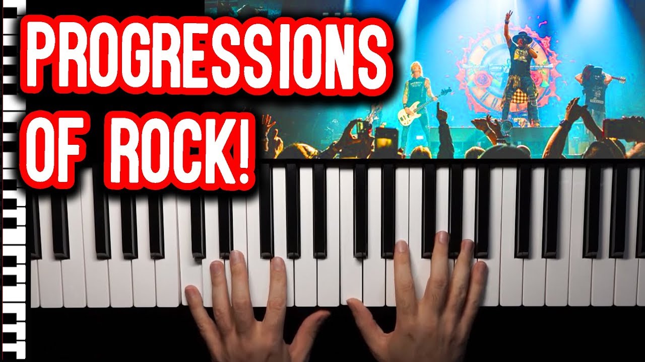 Rock & Roll Chord Progressions on Piano: The 4 Essential Patterns