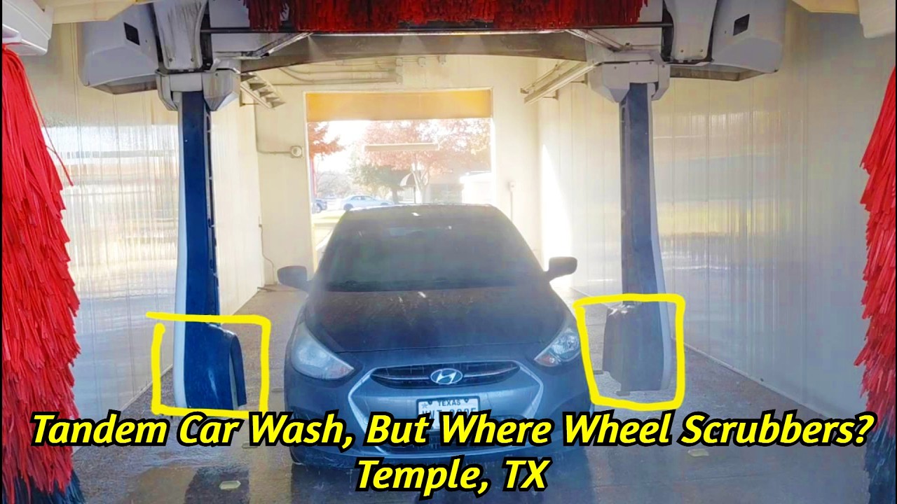 No. 96 - PDQ Tandem Surfline RT300 No Wheel Scrubbers At HEB Car Wash in Temple TX: W Adams Ave Site
