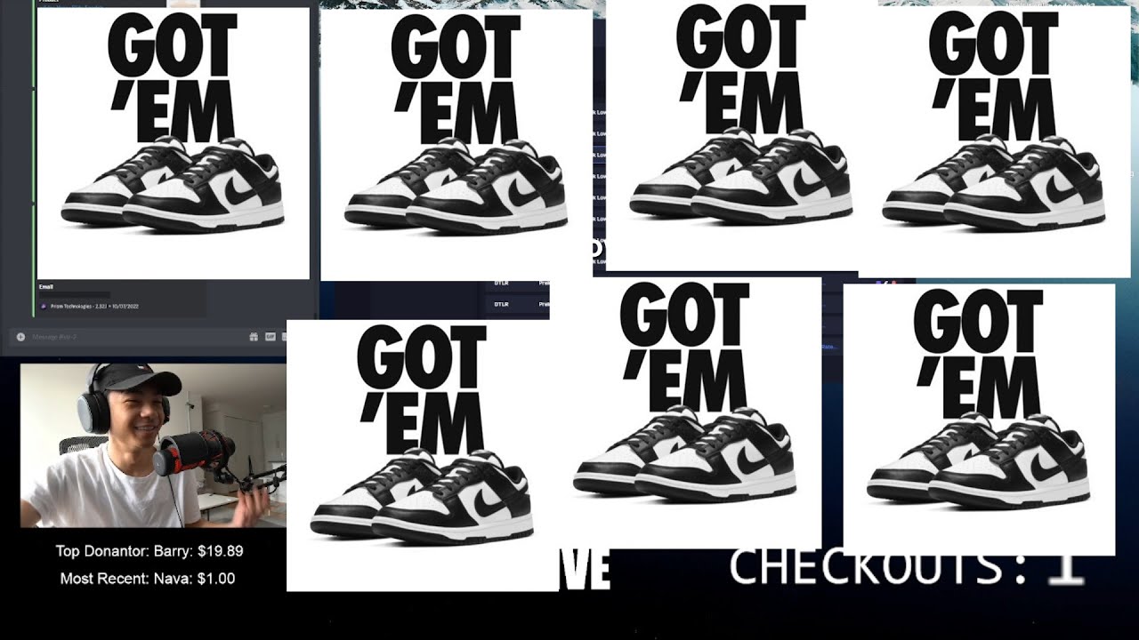 Panda Dunk Low Nike Restock Release Experience - October 2022 Restock