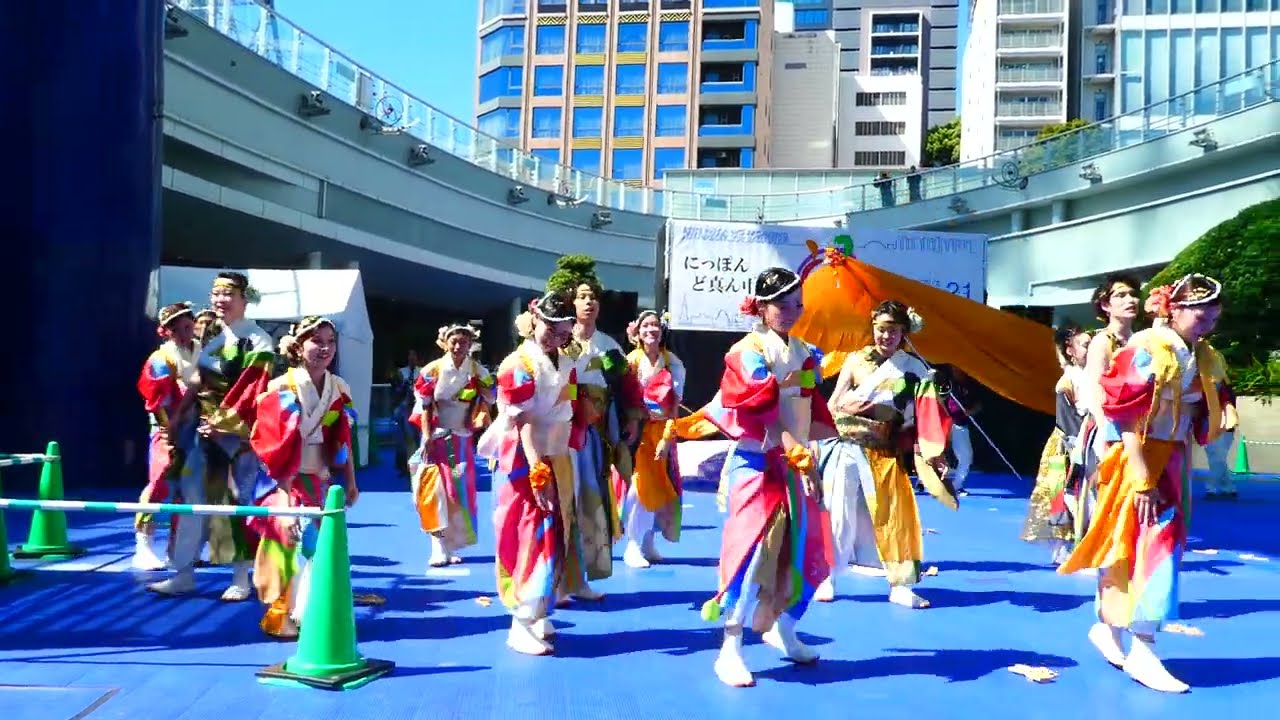 2025どまつり 夜さり華-yosaribana-（よさりばな）（石川県金沢市）オアシス21会場 第27回にっぽんど真ん中祭り 2025.8.31