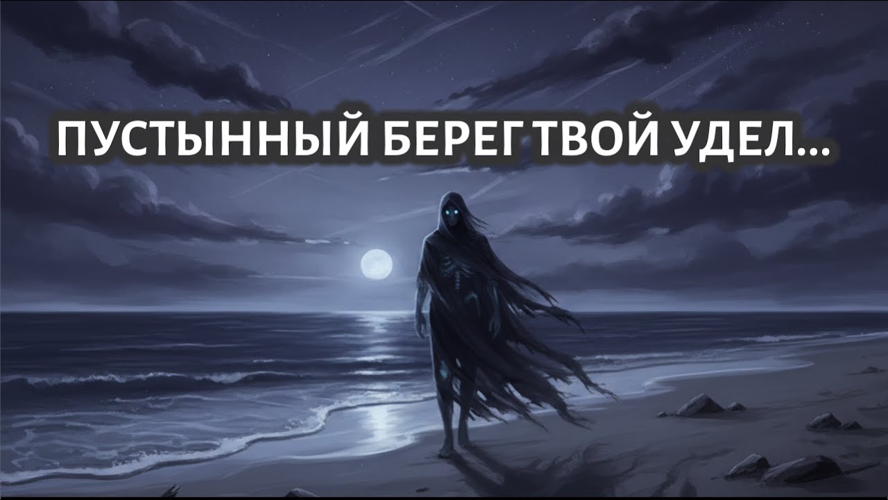 Пустынный берег -  твой удел