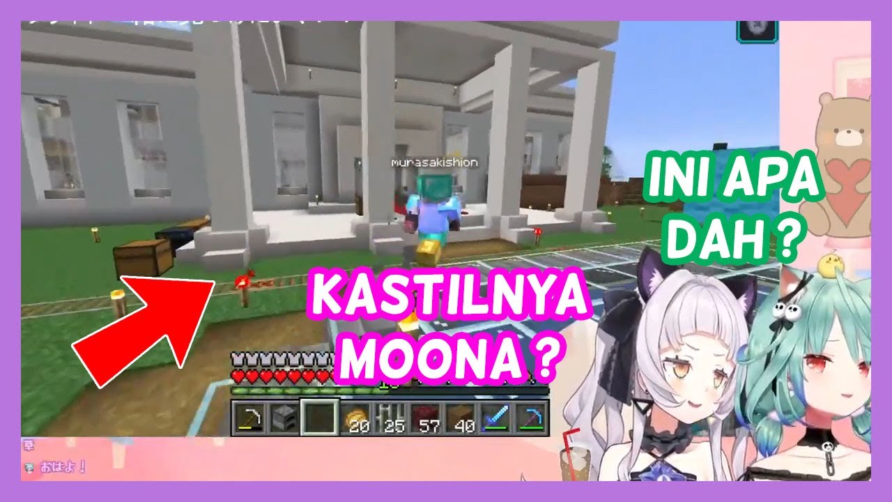 [ Hololive sub indo ] Rushia dan shion mampir Ke holo id mart !!