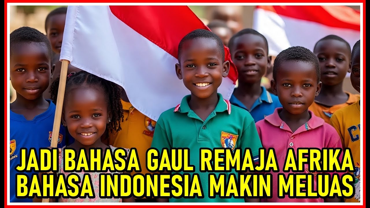 JADI BAHASA TONGKRONGAN REMAJA AFRIKA ⁉️ BAHASA INDONESIA JADI FULL GANDRUNG DI BENUA HITAM ‼️
