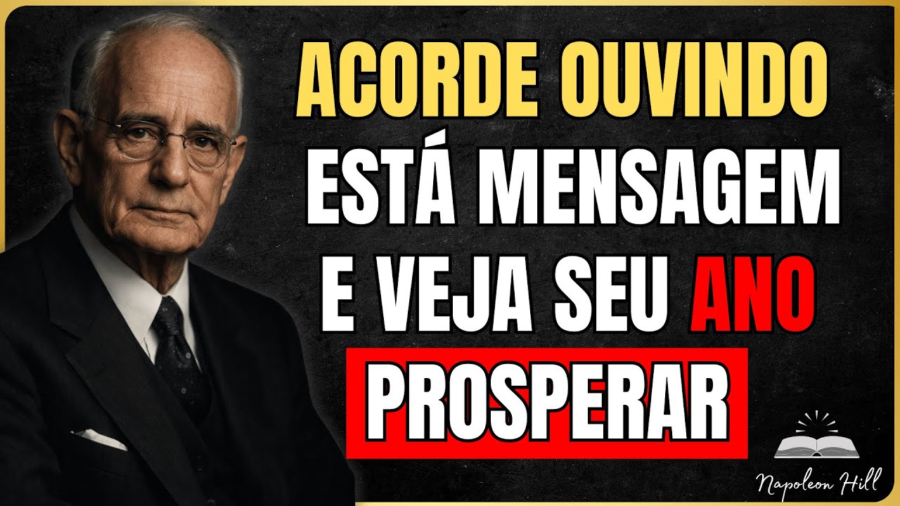 Escute Essa Mensagem Nesta Manhã: Como Atrair Prosperidade Este Ano | Napoleon Hill