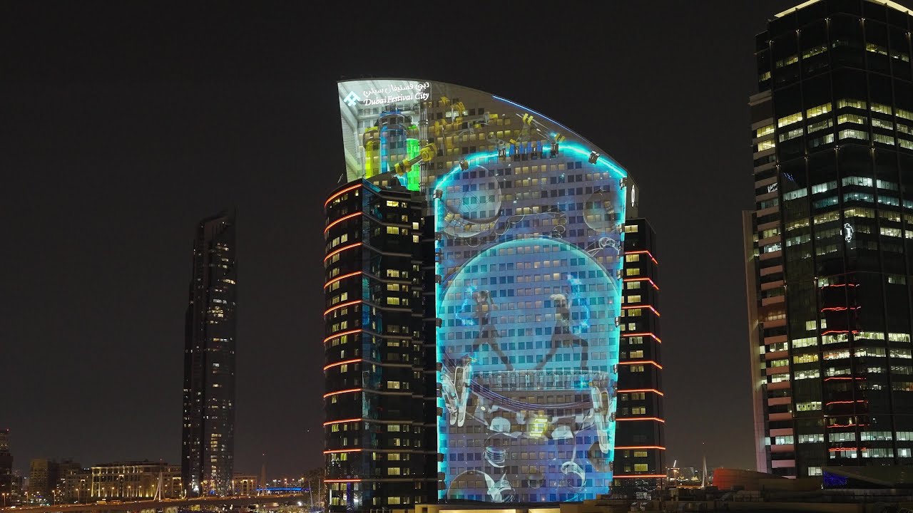 Panasonic Projector Case Study | IMAGINE in Dubai Festival City