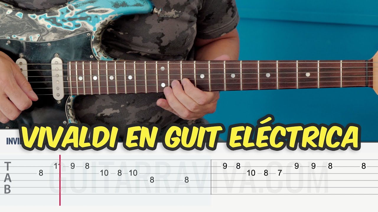 LARGO de Invierno de  VIVALDI en Guitarra eléctrica! | Guitarraviva
