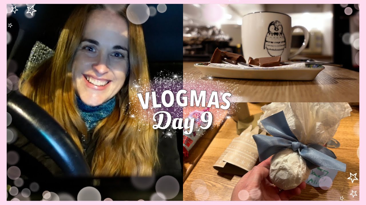 ⭐️ Первый рождественский ужин на работе | Vlogmas 9