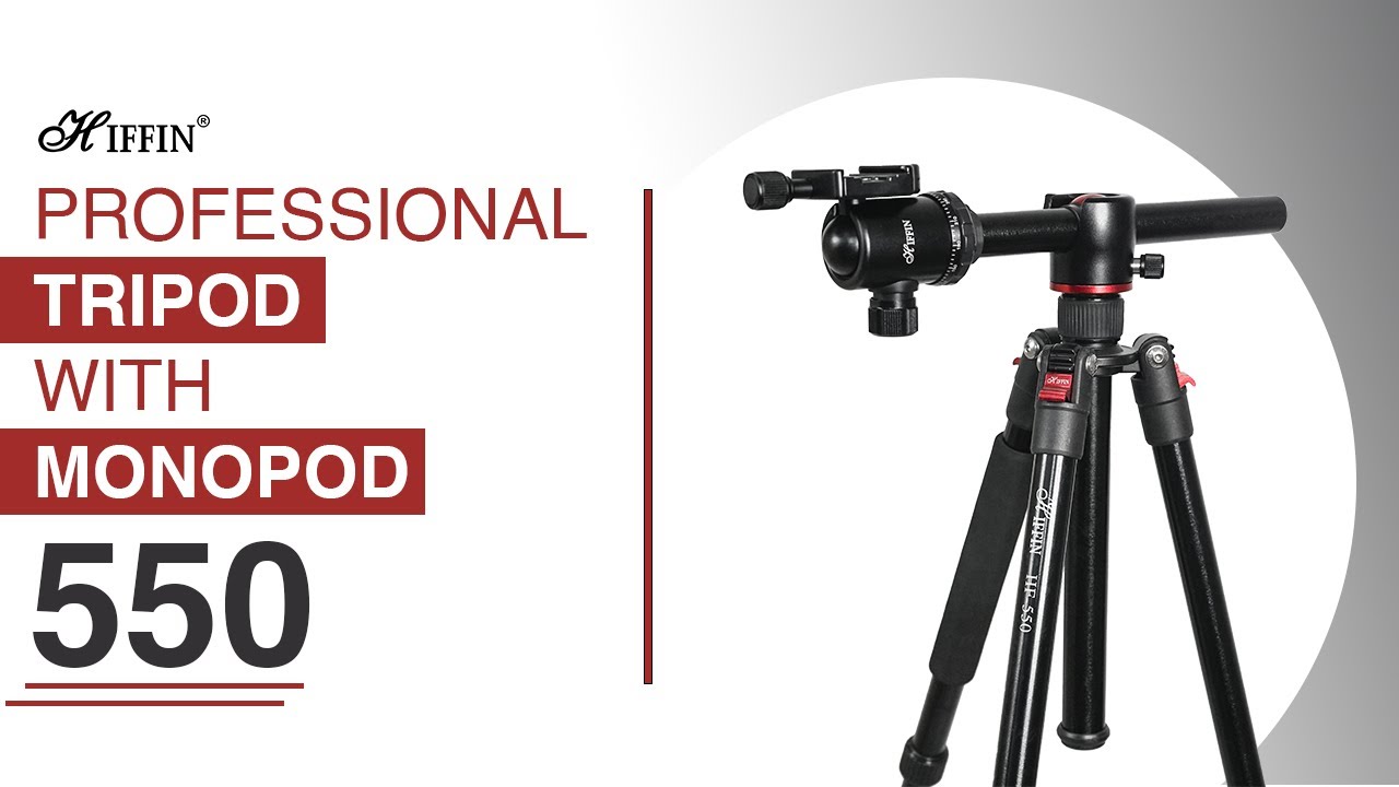 HF-550 PROFESSIONAL TRIPOD || HIFFIN