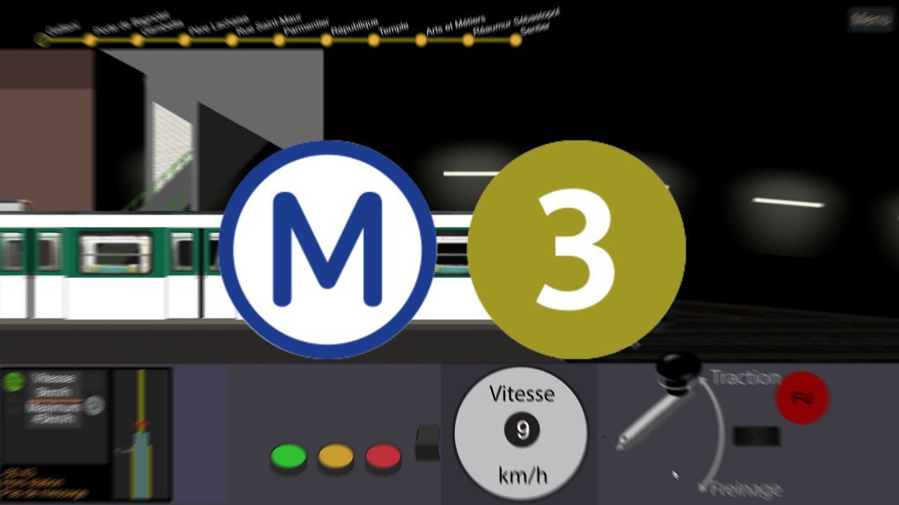 PMD v2.2 | Ligne 3 Gallieni → Sentier | MF67.