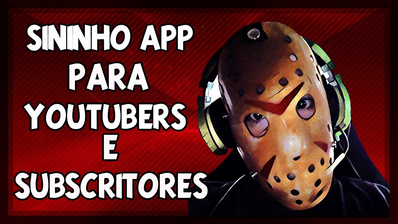 SININHO APP - SININHO PARA YOUTUBERS E SUBSCRITORES - RESOLVE PROBLEMA DAS NOTIFICA&Ccedil;&Otilde;ES DO YOUTUBE