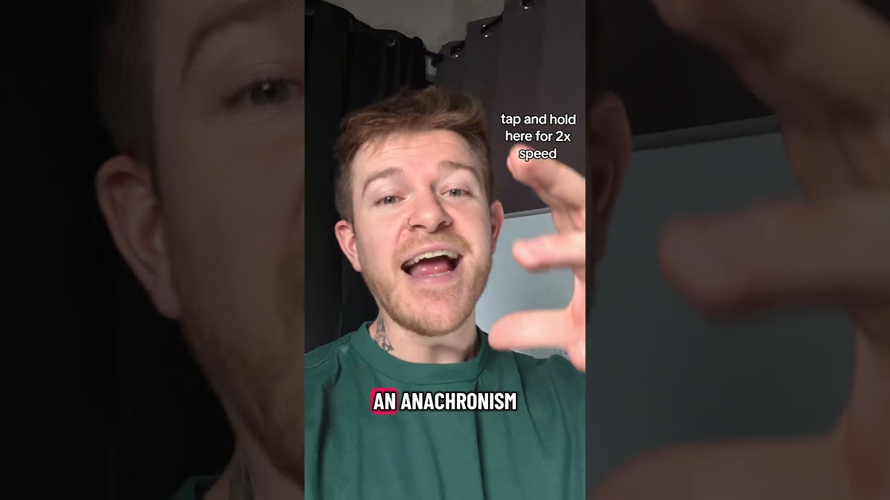 A-level English Literature - Concept of Anachromism 