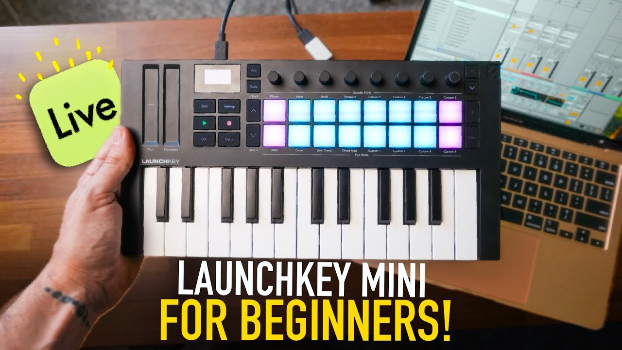 Полное руководство для начинающих Launchkey Mini (часть 1)