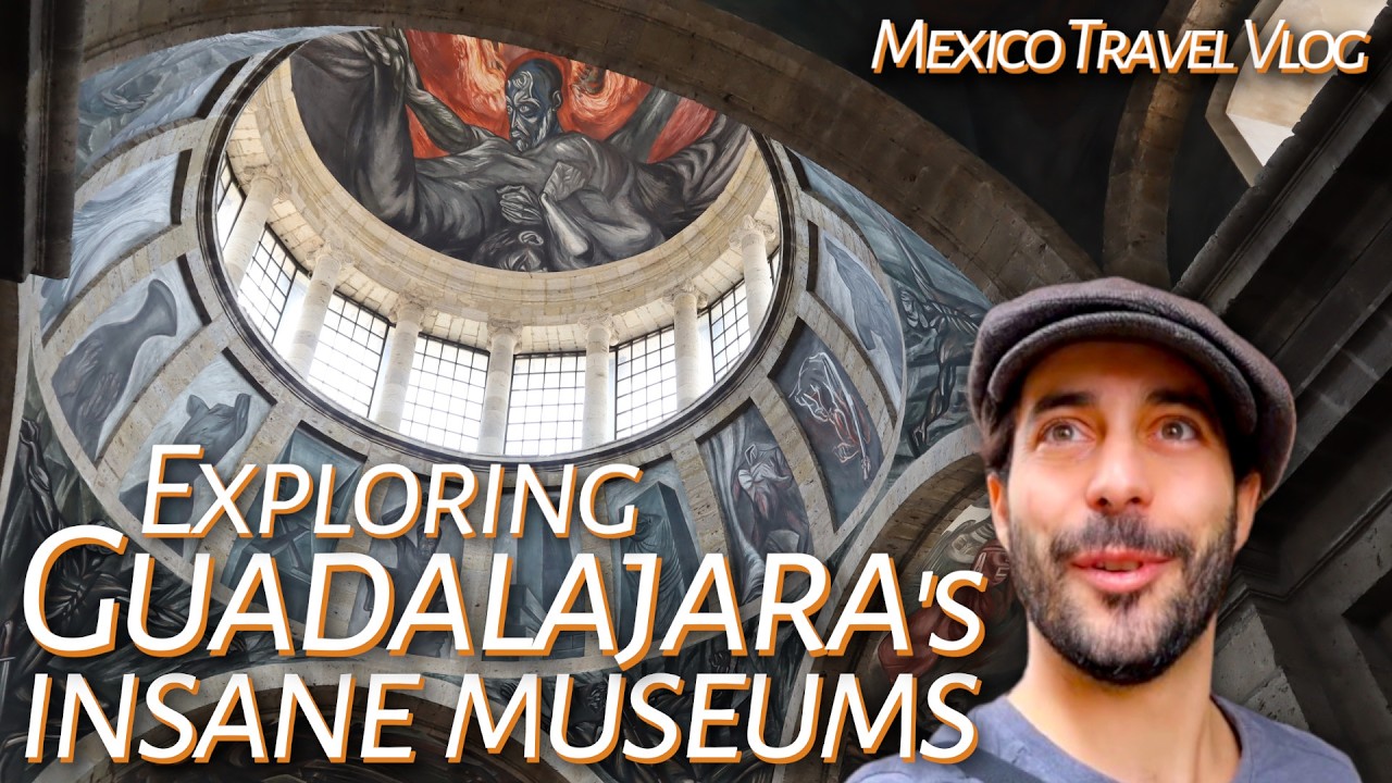 Guadalajara Museum Tour: A Journey through Art & Culture in the Land of Tequila 🎨 Mexico Travel Vlog