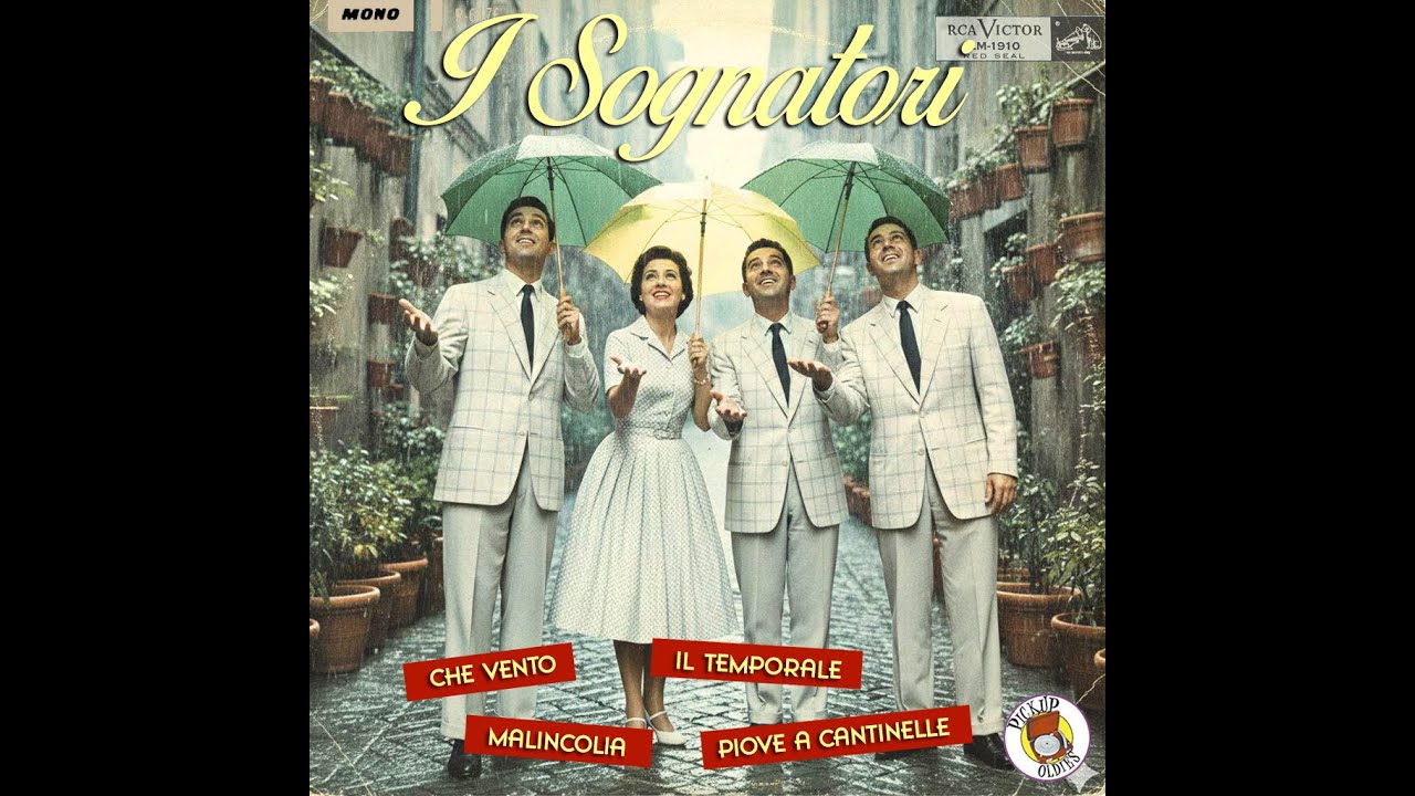 I Sognatori | Malincolia (Rare 1959 Italian Doo-Wop Ballad AI Remaster)