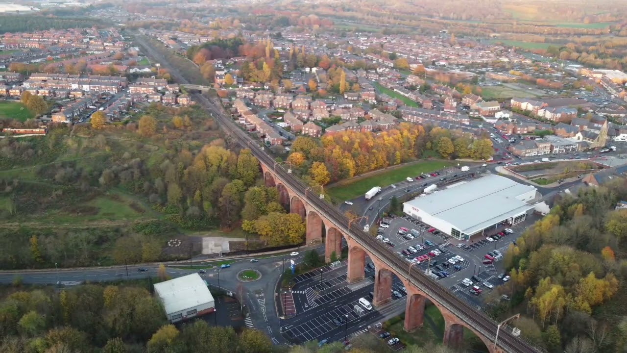 Aerial view of Chester le Street