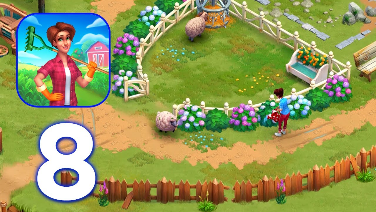 Farmscapes - Restore a farm & solve puzzles Gameplay Day 2 - Part 5 (iOS, Android)