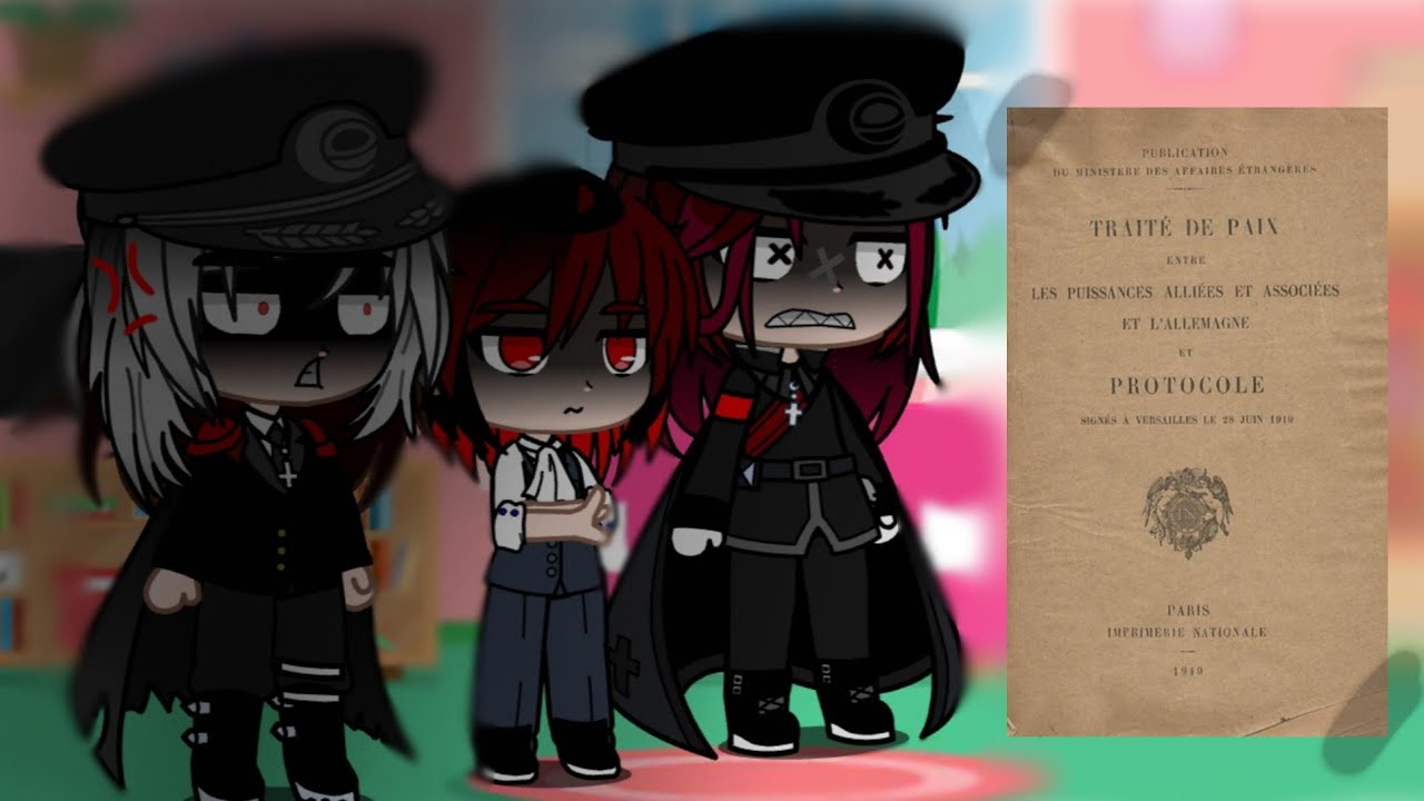 los countryhumans reaccionan al tratado de versalles (pedido)