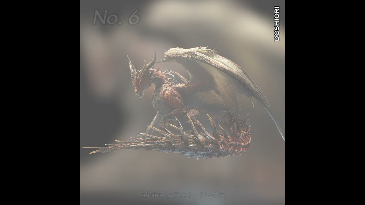 Top 9 Strongest Elder Dragons in Monster Hunter Series #monsterhunter #モンスターハンター