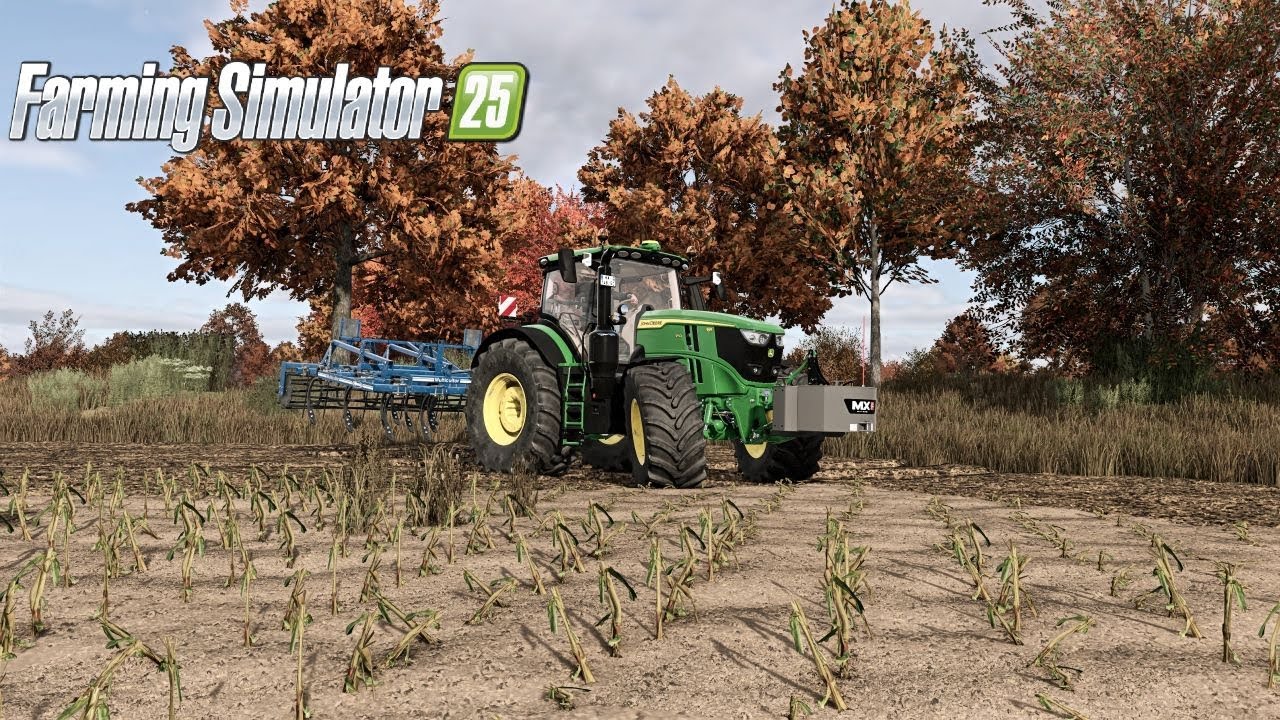 FS25 | Cultivateur sur maïs