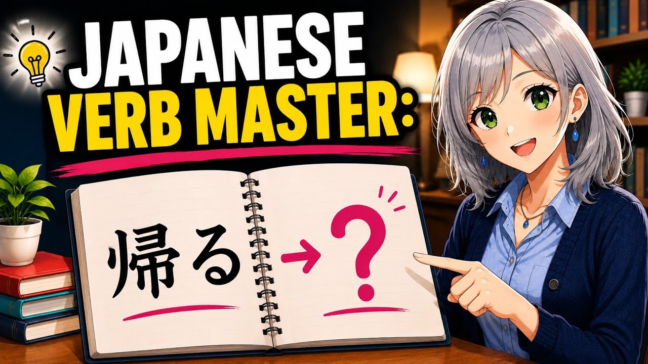 Japanese Verbs Test: Conjugate in 5 Seconds!