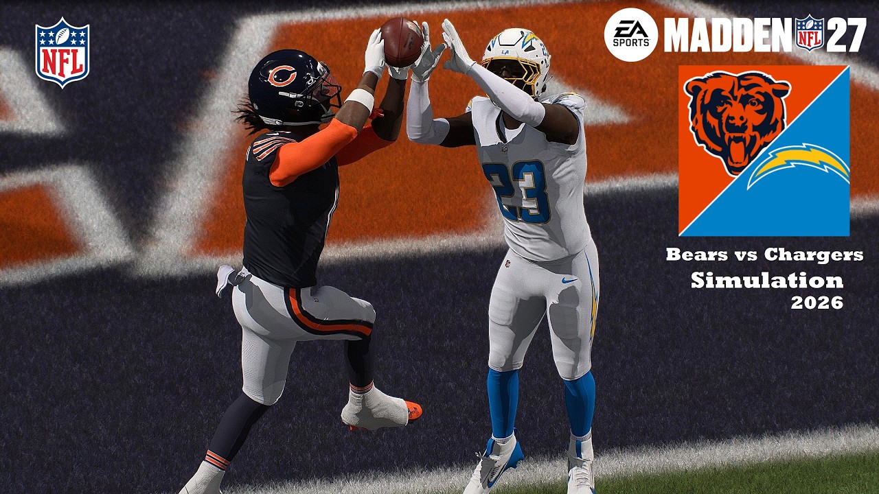 Madden 27: Chicago Bears против Los Angeles Chargers &mdash; Симуляция игрового процесса (Обновленные с...