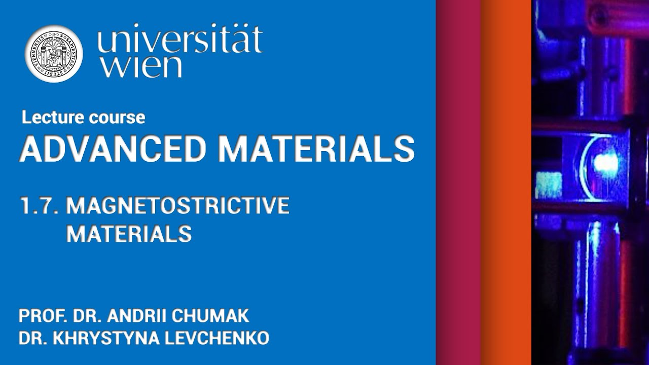 Advanced Materials - Lecture 1.7. - Magnetostriction
