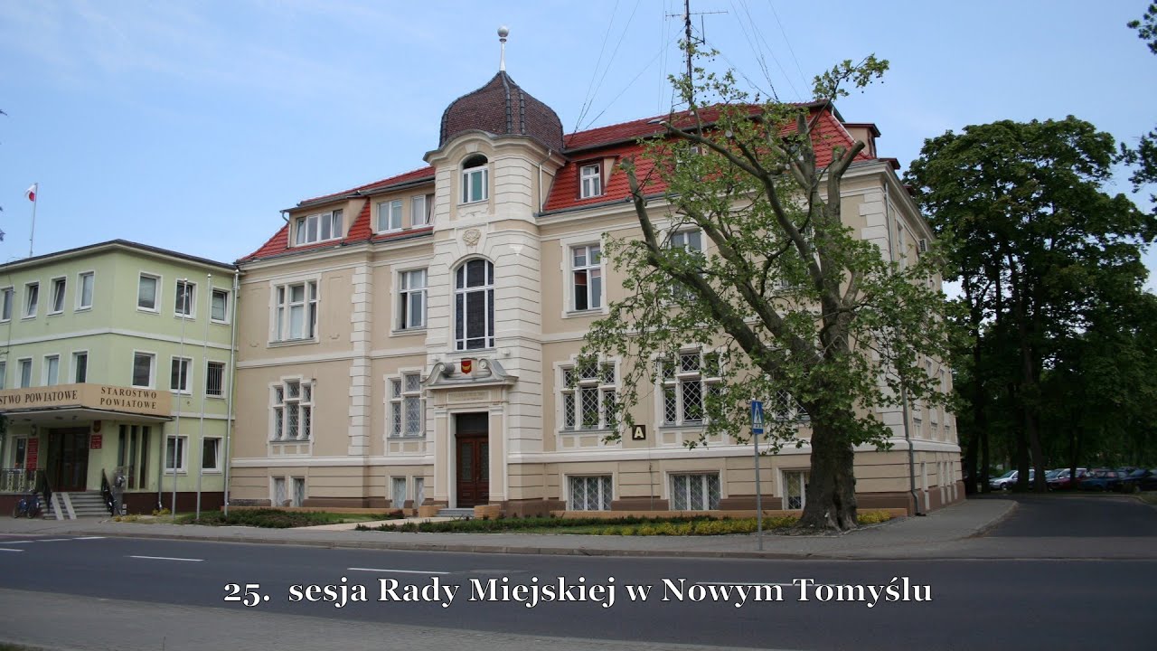 28. nadzwyczajna sesja Rady Miejskiej w Nowym Tomyślu