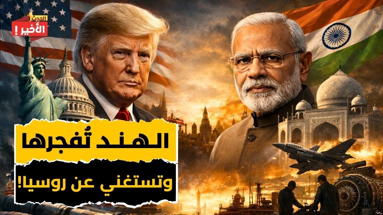 رسميًا: الهند تعلن الاستغناء عن الغاز الروسي في صفقة طاقة تاريخية مع أمريكا!