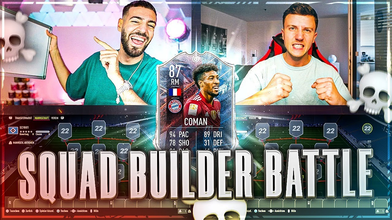 FIFA 22: COMAN INFORM Squad Builder Battle 🔥🔥 FEELFIFA vs Wakez !!