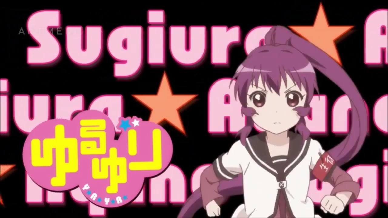 Yuru Yuri Eyecatches vs Character Songs Comparison