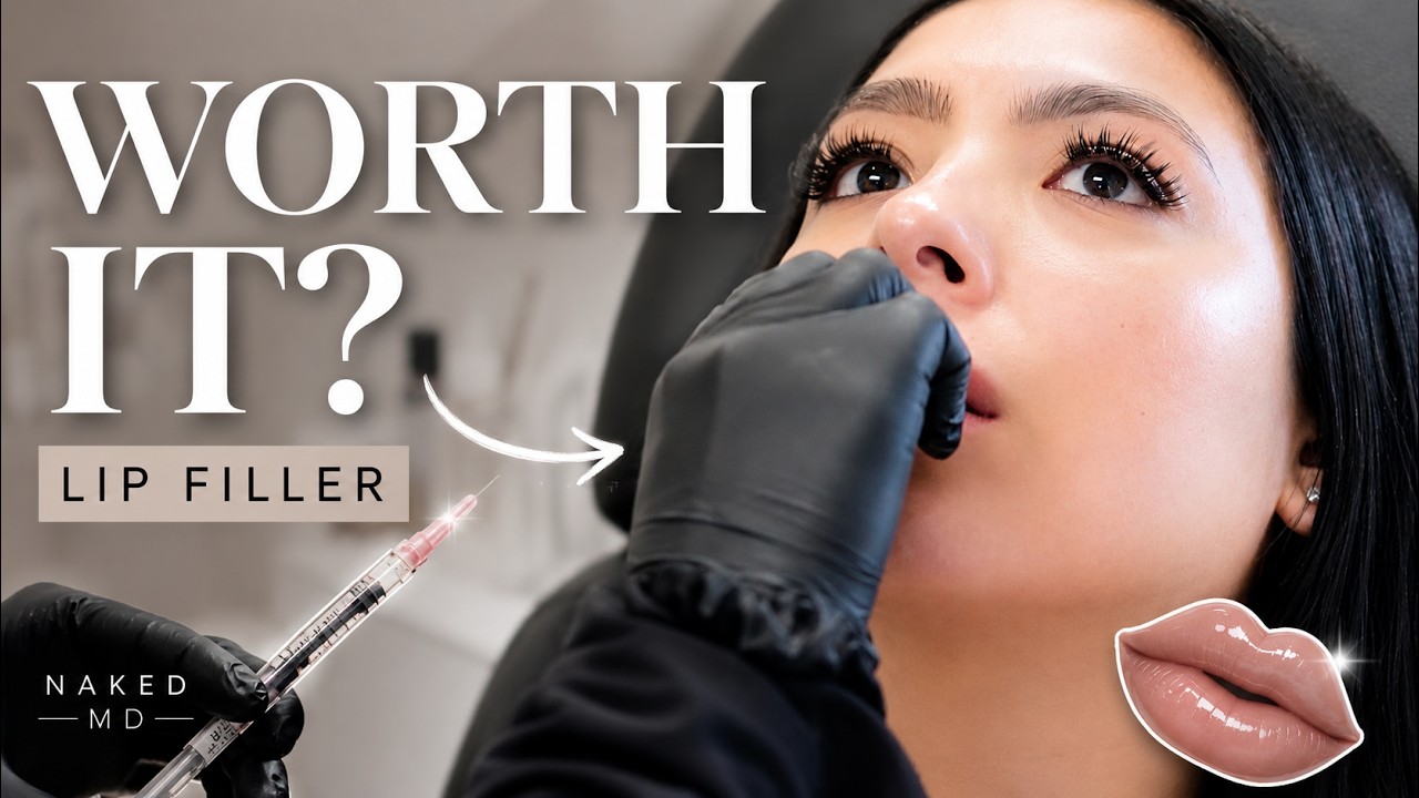Lip Filler Transformation at Naked MD 💋 | First-Time Experience + Honest Results
