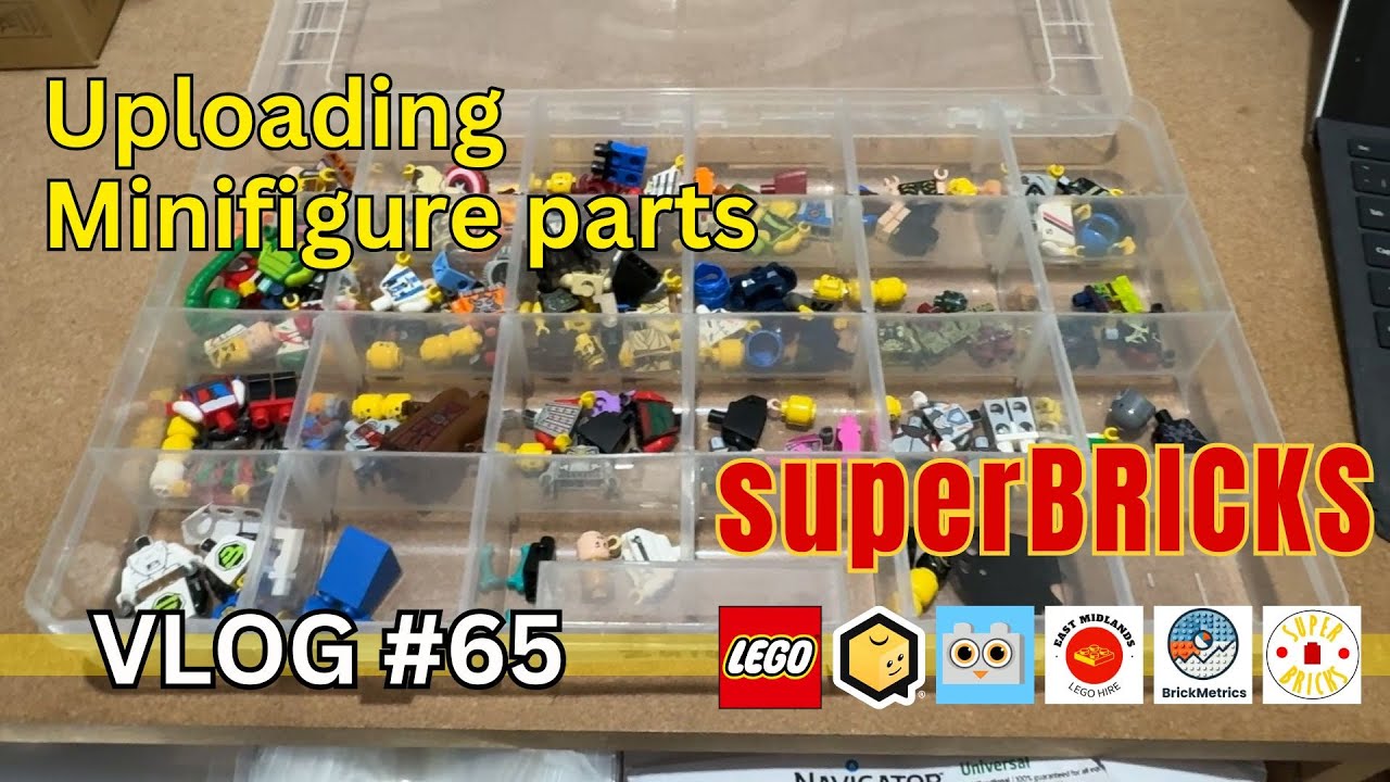 It's all about Minifigure parts! | VLOG #65 UK #Bricklink LEGO Seller