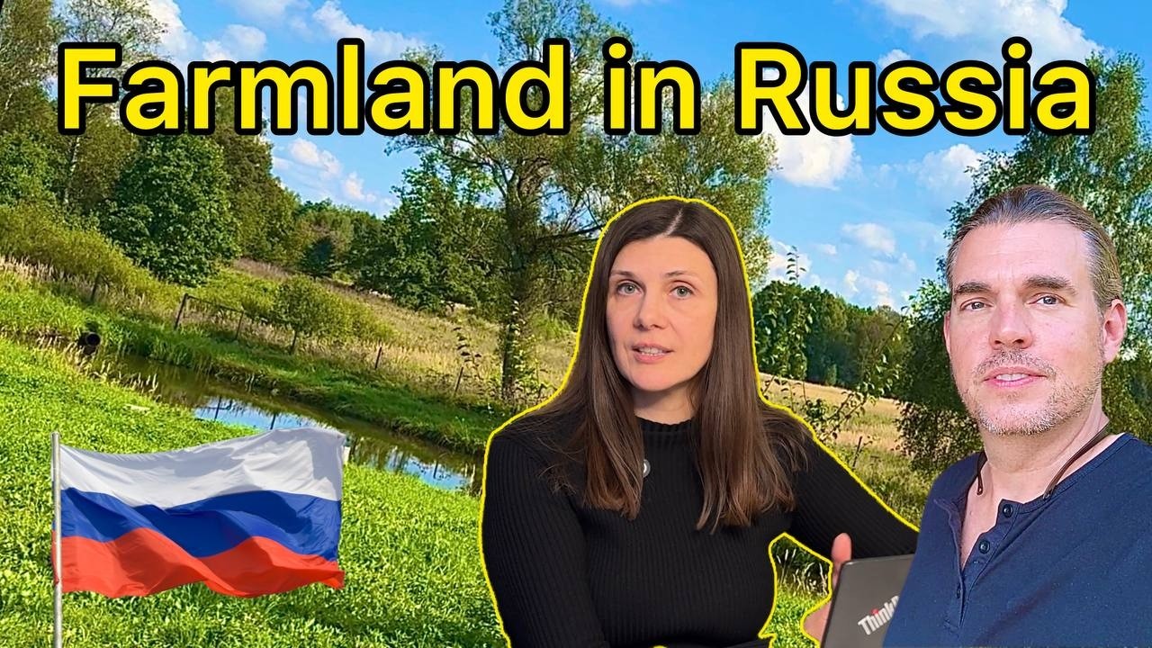 ПРОДАЕТСЯ: СЕЛЬСКОХОЗЯЙСТВЕННАЯ ЗЕМЛЯ в России?! АМЕРИКАНЕЦ ведёт расследование к югу от Москвы!