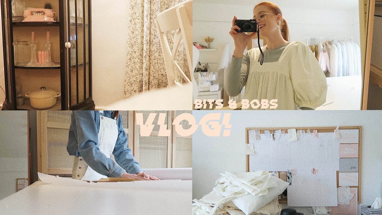 BITS & BOBS VLOG - SEWING, SWIMMING & HAULS! | MsRosieBea