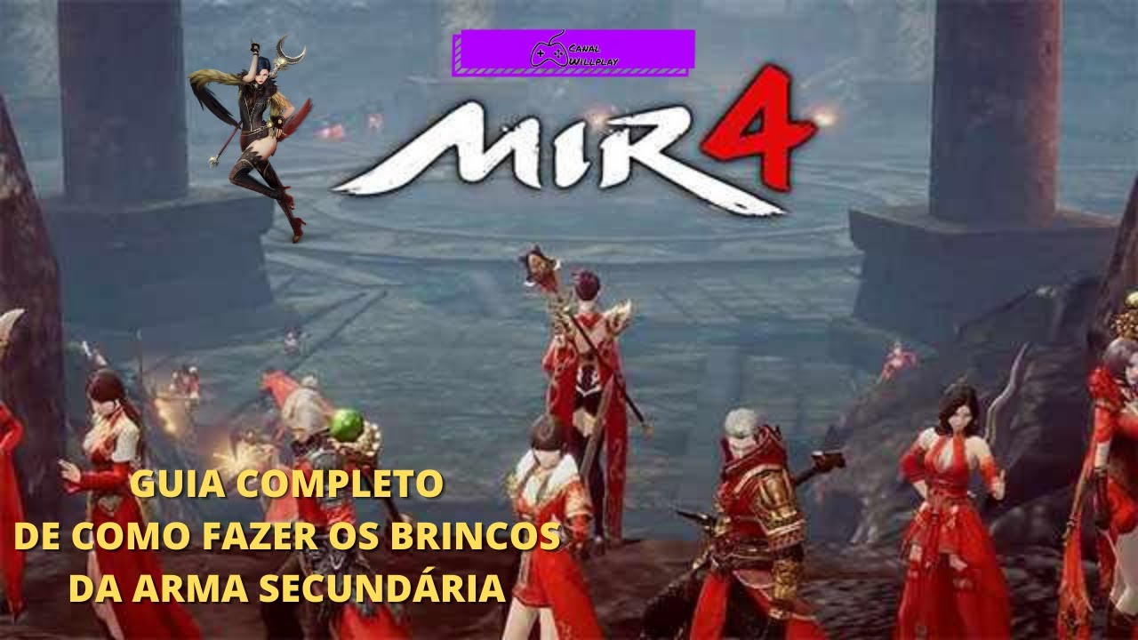 MIR4 - COMO E ONDE PEGAR OS BRINCOS DA ARMA SECUNDÁRIA, DICAS DE INICIANTE