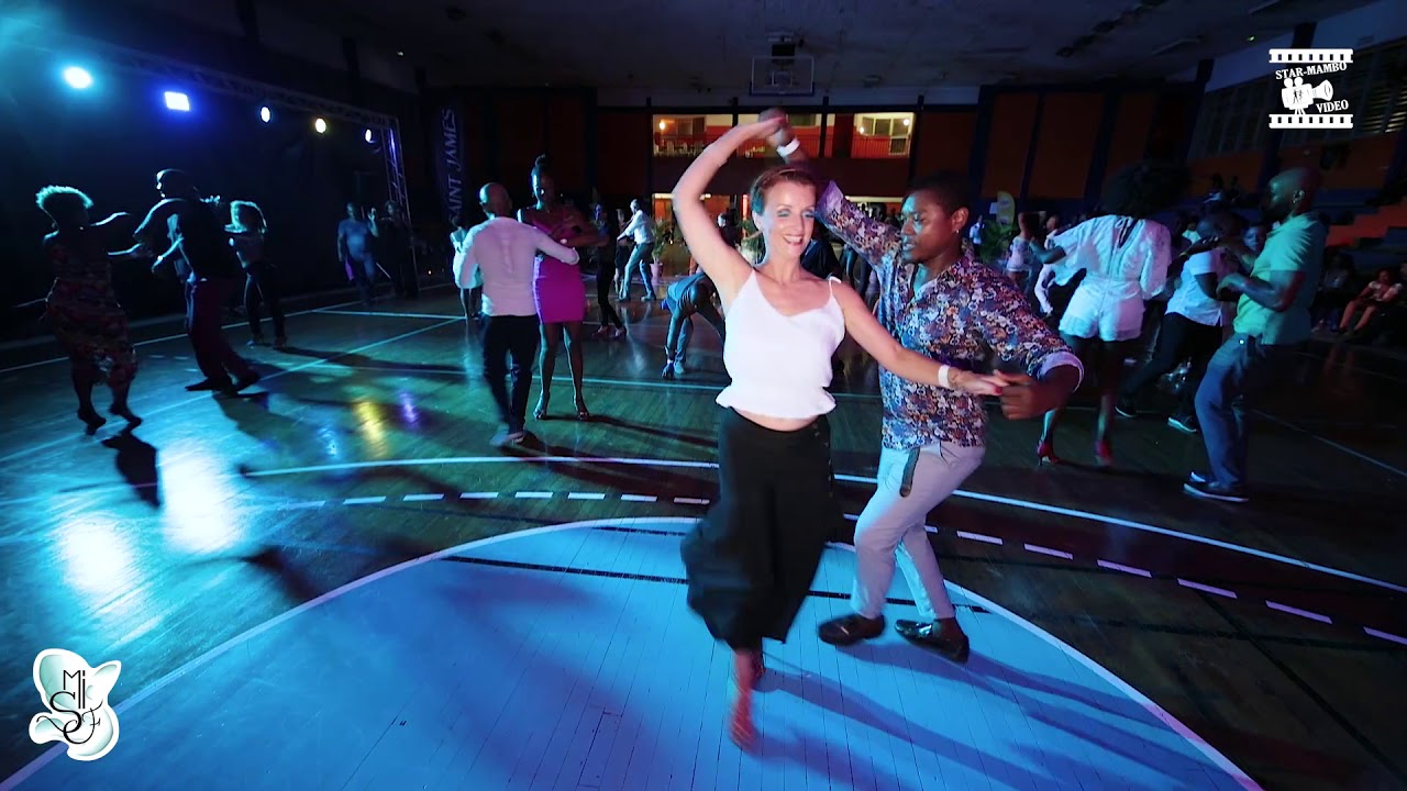 Falco B. Salsa & Aude M - social dancing @ Martinique Int/l Salsa Festival 2019