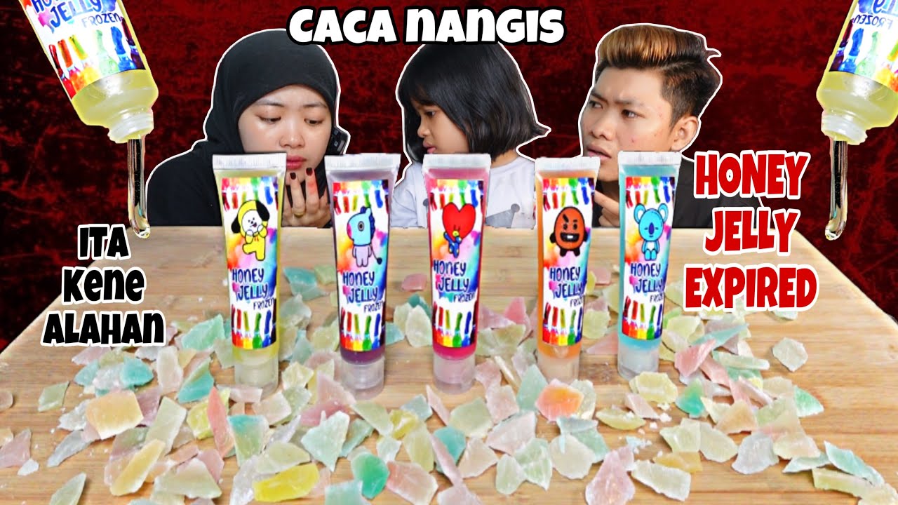 PRANK ❗️MAKAN HONEY JELLY ITA TERKENA SESUATU ,CACA NANGIS 😓‼️