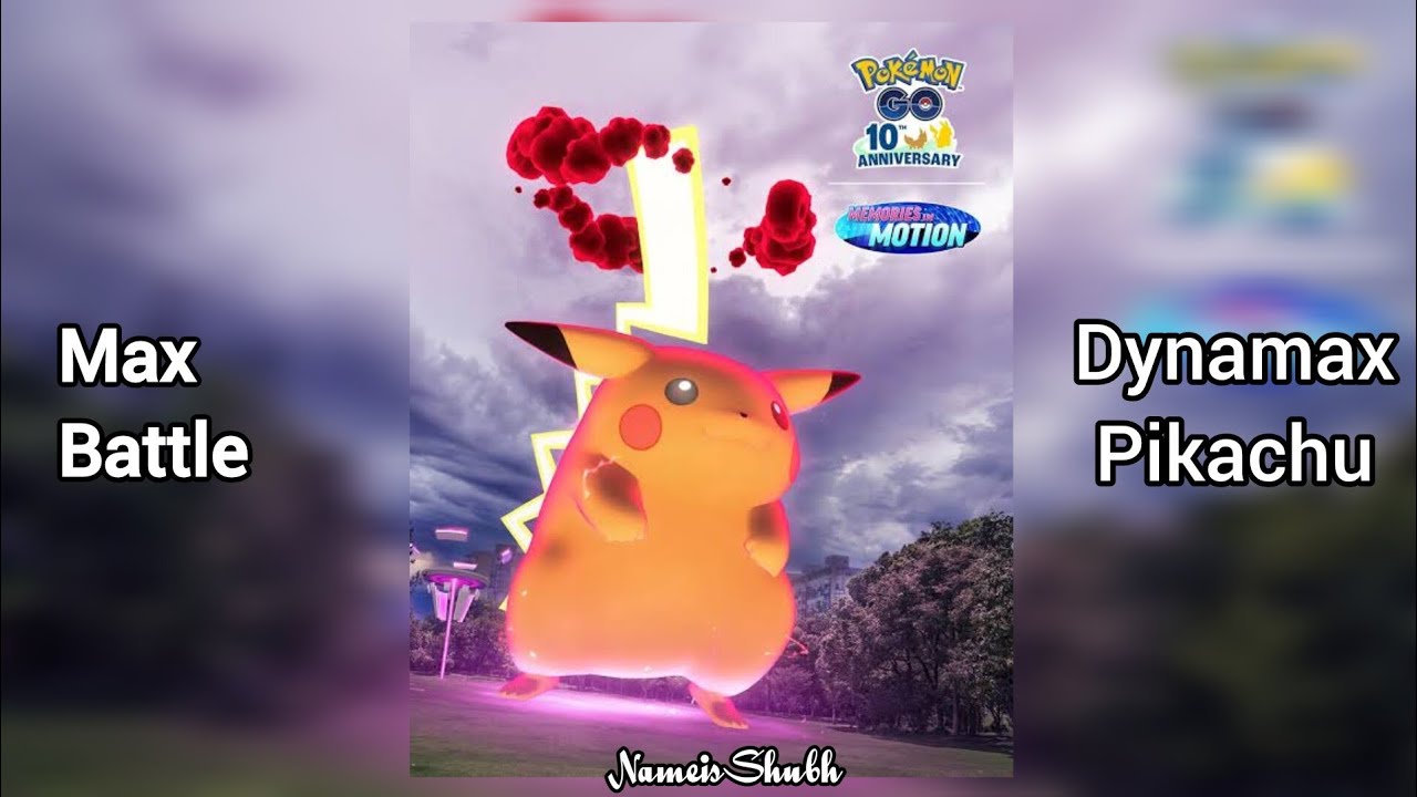 Dynamax Pikachu max battle ✨ | Pokemon go #pokemongo 
