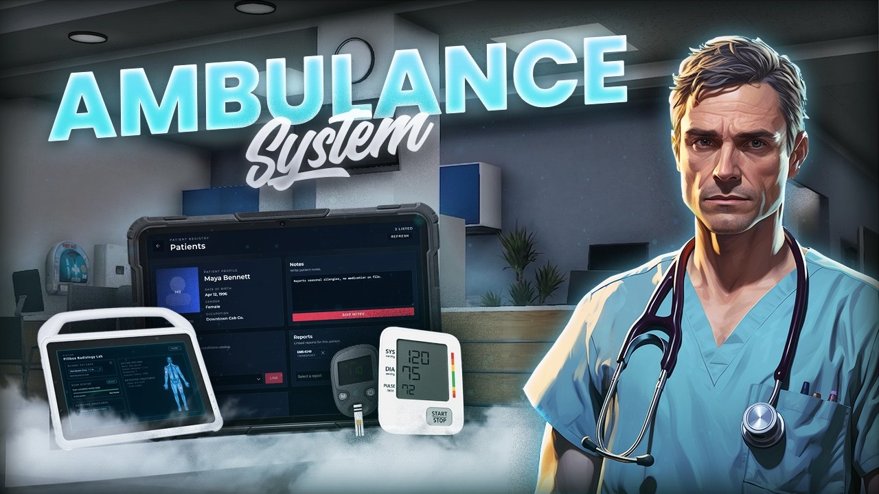 FiveM Ambulance Job / EMS System - Showcase Video