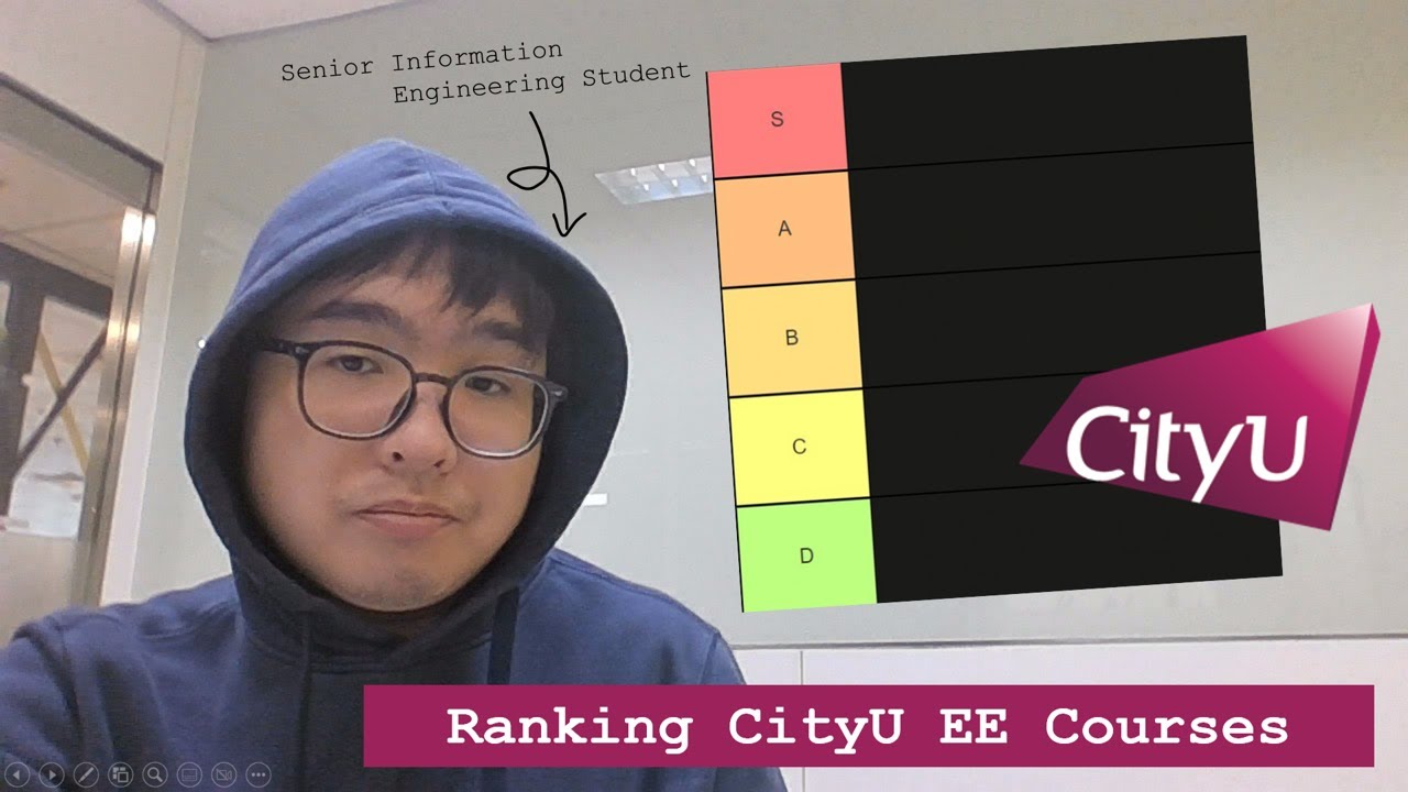 Ranking ALL CityU Electrical Engineering Courses I Took #cityu #ee #teirlist