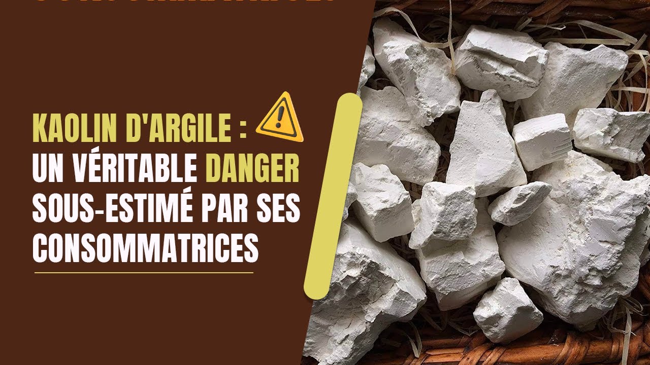 Kaolin d'argile : bienfaits cachés ou dangers pour la santé ?