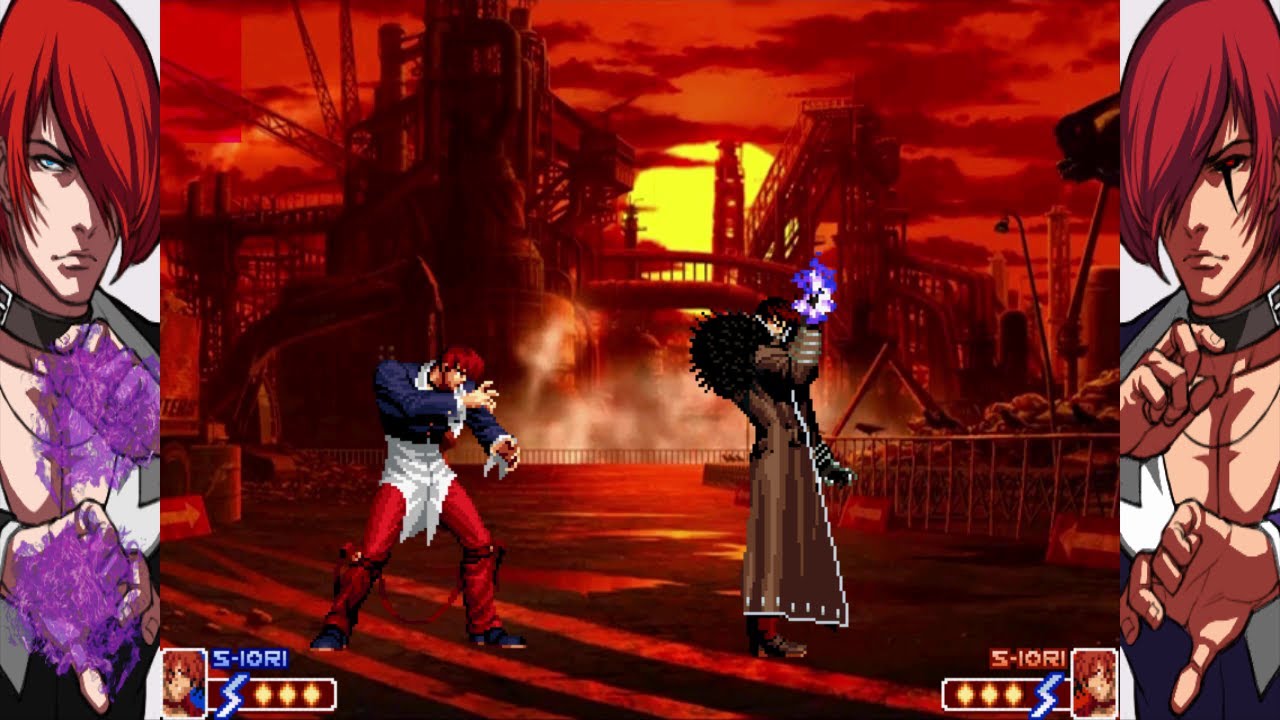 Mugen - 無限格鬥 - Iori Yagami (Ihoo1836) vs. Iori Clone-9 (Zelgadis) - 八神庵 vs. 克隆八神九號