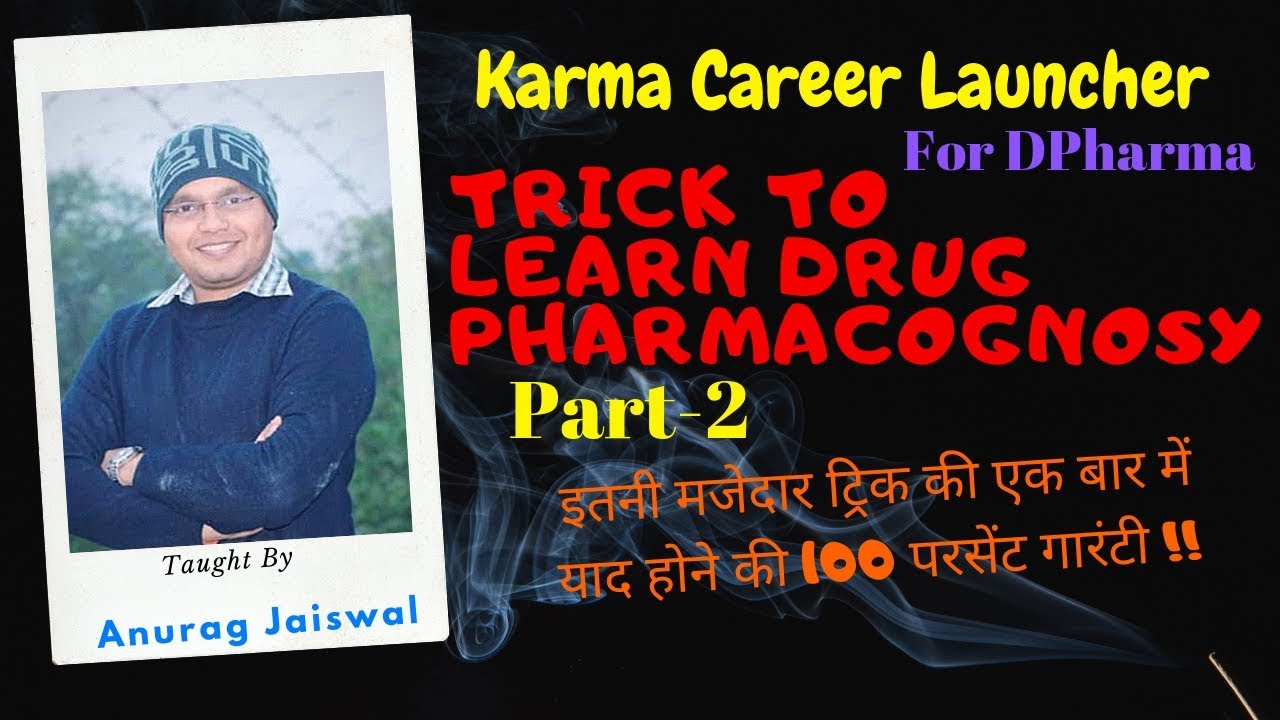 Trick to learn Drugs Pharmacognosy Part-2