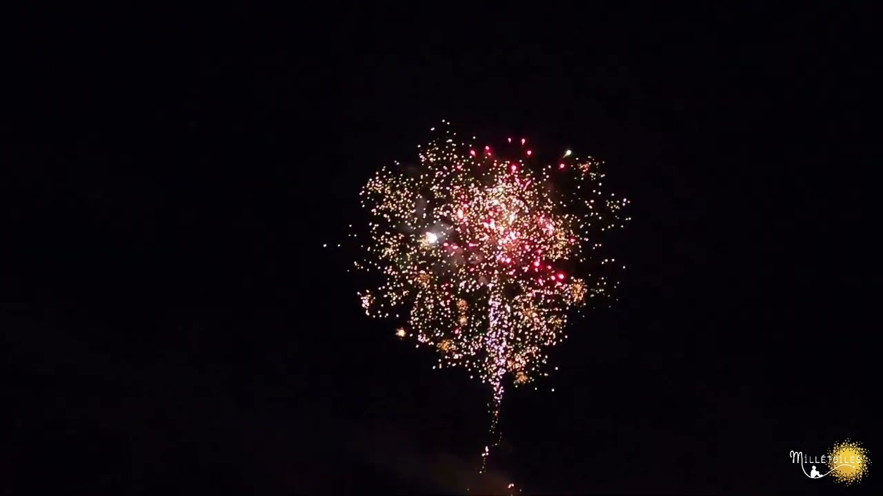 Feu d'artifice pour un mariage en Charente-Maritime
