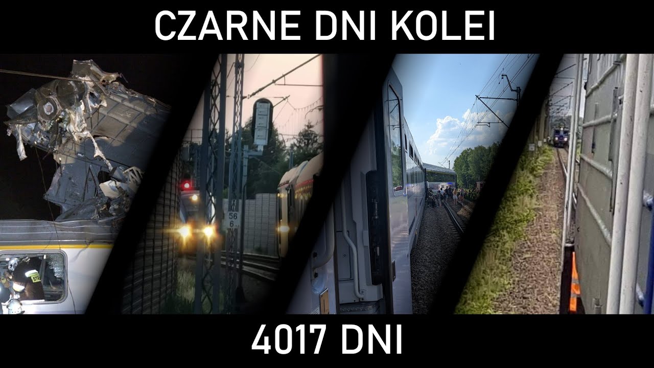 CZARNE DNI KOLEI #40 - 4017 dni - Szczekociny, Zabierzów, Trzebinia, Nosówko, Szczecin