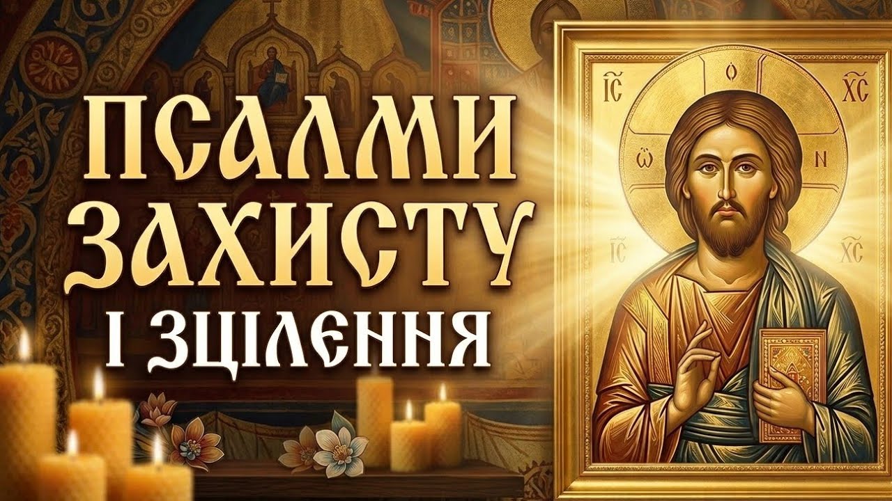 🔴 НАЖИВО: СИЛА ПСАЛМІВ! Потужна молитва про зцілення, Божу допомогу та непробивний захист