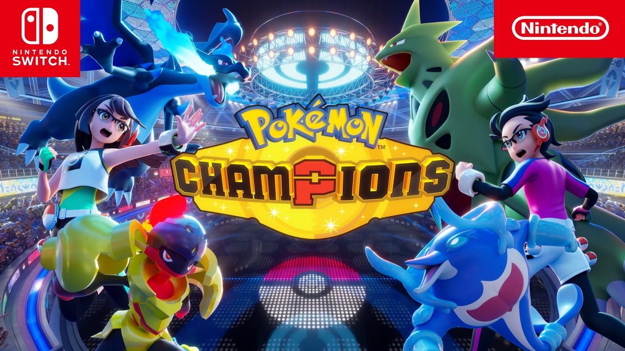 Обзорный трейлер Pok&eacute;mon Champions (Nintendo Switch)